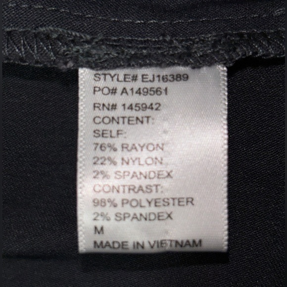 EDEN SOCIETY Holly Contrast Hood Cargo Jacket blue/gray size medium coat - Picture 11 of 13